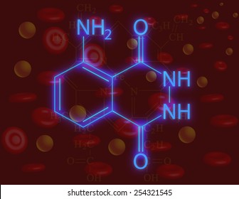 Luminol Molecular Structure