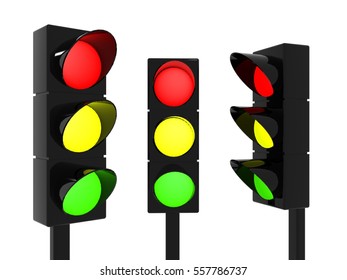 Traffic Light Vector Illustration Stock Vector (Royalty Free) 324375677 ...