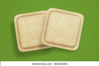 Lunch Box Mockup Design 3d Rendering Stock Illustration 1820342210 ...