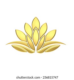 Luxury Golden Lotus plant image