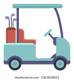 Luxury golf cart icon. Cartoon of luxury golf cart icon for web design isolated on white background - Powered by Shutterstock