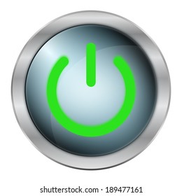 53,030 Green power button Images, Stock Photos & Vectors | Shutterstock