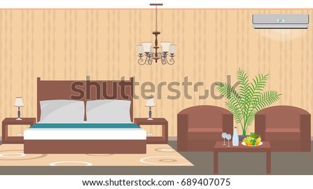 Royalty Free Stock Illustration Of Luxury Hotel Room Interior East Inspiration Bedroom Air Conditioners Style Interior Royalty Free Stock Illustration Of Luxury Hotel Room Interior East Inspiration Bedroom Air Conditioners Style Interior