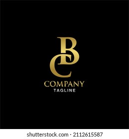 Luxury Initial Cb Logo Design Tamplate Stock Illustration 2112615587 