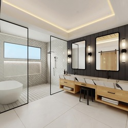 Luxury Living Space With Opulent Interior Design And Elegant Furniture