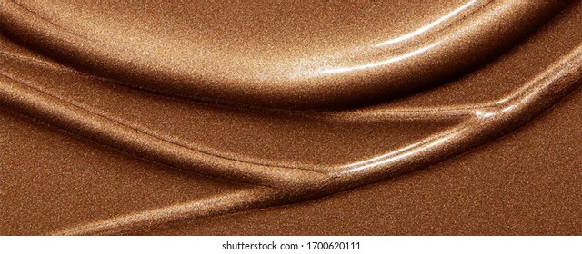 Luxury Smooth BROWN Liquid Background