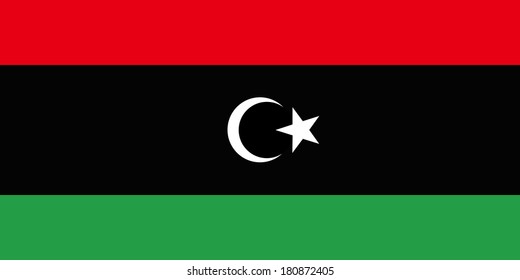 Lybia Flag.