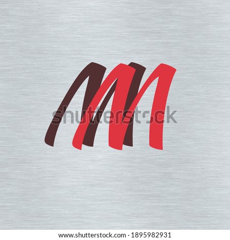 M Letter High Res Stock Images Stock fotó © 