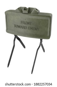 M18 Claymore Mine 3D Illustration On White Background