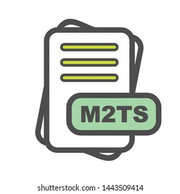 M2ts File Format Icon Images Stock Photos Vectors Shutterstock
