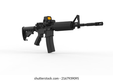 M4A1 Assault Rifle AR15 Weapon