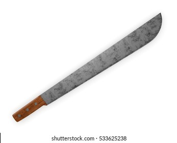 Machete 3d Rendering