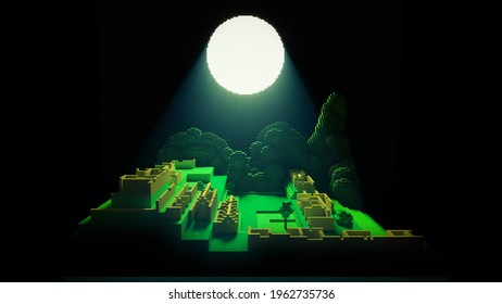 City Under The Moonlight Hd Stock Images Shutterstock