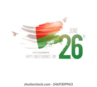 Madagascar Independence day creative art - Powered by Shutterstock