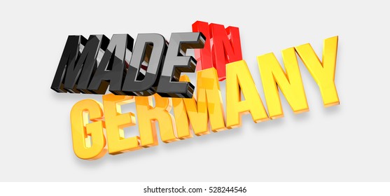 made in germany 3d render