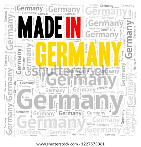 Similar – made in Germany