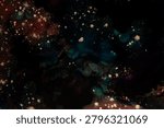 Made from liquid art, using water, paint, soap, oil and inks. Macro photos. Various colors and textures.