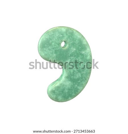 Magatama 3d model render image
