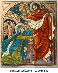 Magdalena And Jesus Resurrection