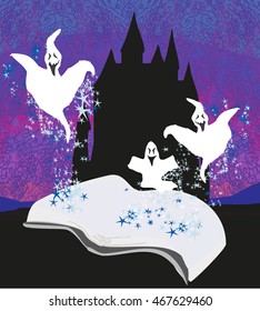 Magic Book With Ghost Stories