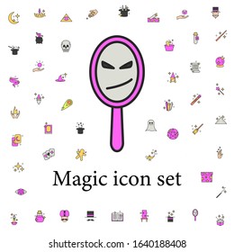 Magic Mirror Icon. Magic Icons Universal Set For Web And Mobile