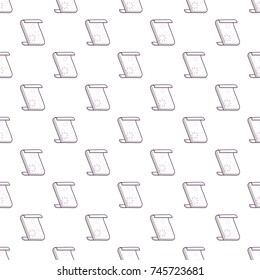 Magic scroll pattern in cartoon style. Seamless pattern  illustration