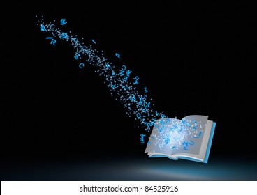 5,013 Book Flying Letters Images, Stock Photos &amp; Vectors | Shutterstock