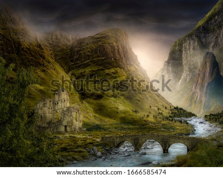 Similar – Foto Bild Old Man of Storr auf der Isle of Skye in Schottland