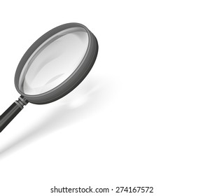 magnifier as metaphor for a search function