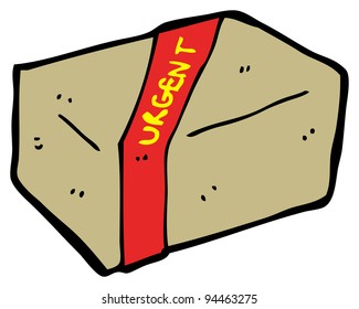 mail package cartoon