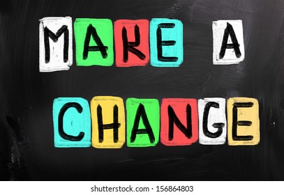 Make Change Concept Stock Illustration 156987353 | Shutterstock