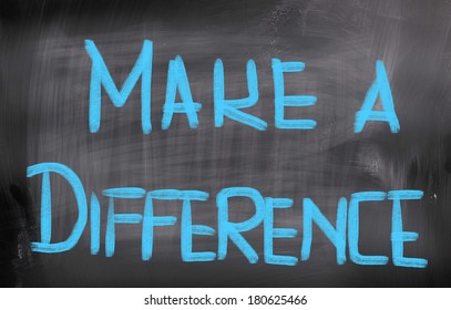 Make Difference Concept Stock Illustration 180625466 | Shutterstock