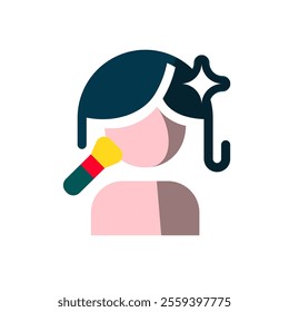 Makeover icon symbolizing beauty transformations and glamor.