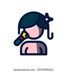 Makeover icon symbolizing beauty transformations and glamor.