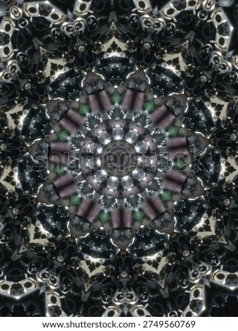 Malang City, East Java, Indonesia - March 7th 2026. Various abstract repetitive pattern.