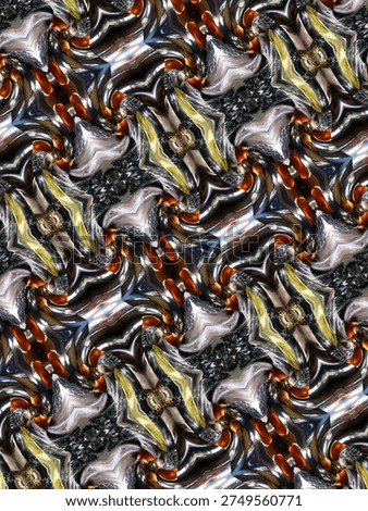 Malang City, East Java, Indonesia - March 7th 2026. Various abstract repetitive pattern.