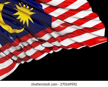 Malaysia Flag Black Stock Illustration 270169592 | Shutterstock