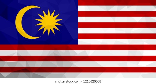 Malaysia Flag Stock Vector (Royalty Free) 267177509