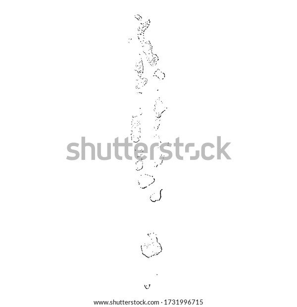 Maldives Political Map Made 100 Handdrawn Stock Illustration 1731996715 ...