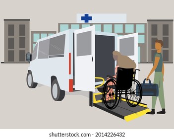 439 Wheelchair transit Images, Stock Photos & Vectors | Shutterstock