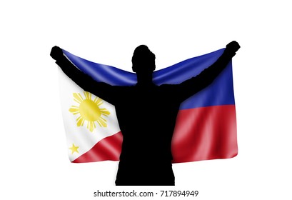 Philippine Flag Silhouette