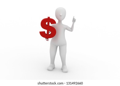 3d People Dollar Sign Stock Illustration 173549207 | Shutterstock