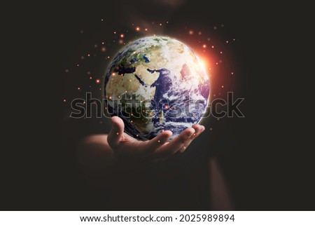 Similar – #A# earth day Art Earth