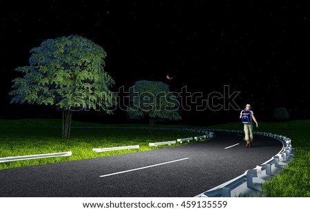 Similar – Image, Stock Photo lamps Lamp Night