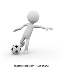 5,631 3d Man Playing Soccer Images, Stock Photos & Vectors | Shutterstock