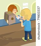 man at the post office