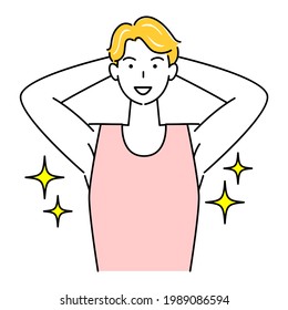 196 Armpit pose Stock Illustrations, Images & Vectors | Shutterstock