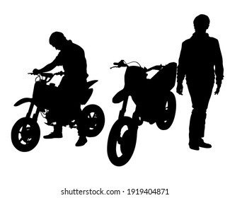 バイクシルエット の画像 写真素材 ベクター画像 Shutterstock