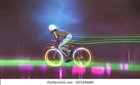 neon lights for bikes