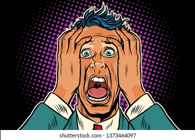 63,689 Frightened Man Images, Stock Photos & Vectors | Shutterstock